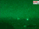 green sky over kabul