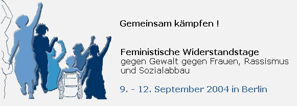 Flyer der feministischen Widerstandstage