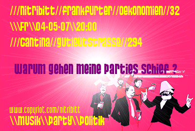 Nit-Flyer: Warum gehen meine Parties schief?