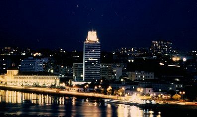 Luanda by night.