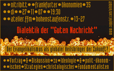 Nit-Flyer: Dialektik der 'Guten Nachricht'