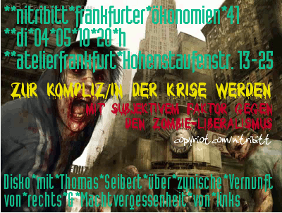 Nit-Flyer: Gegen den Zombie-Liberalismus